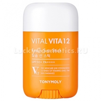 Солнцезащитный стик Tony Moly Vital Vita 12 Fresh Sun Stick SPF50+ РА++++