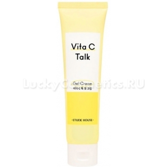 Осветляющий крем-гель с витамином С Etude House Vita C Talk Gel Cream