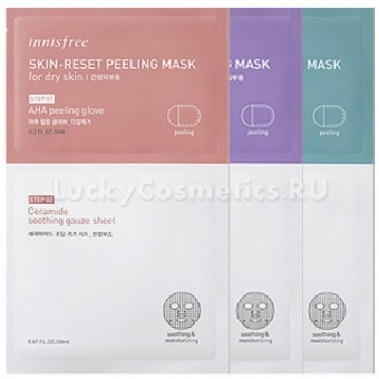 Пилинг-пэд и тканевая маска Innisfree Skin-Reset Peeling Mask