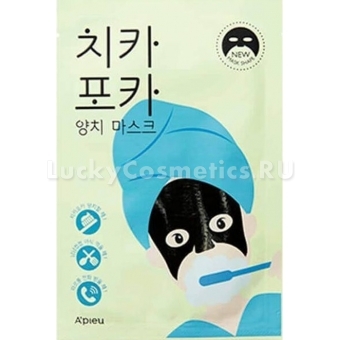 Утренняя тканевая маска для лица A'Pieu Chi Ka Po Ka Tooth Brushing Mask