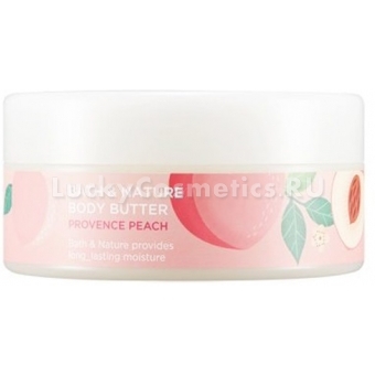 Мусс для тела с экстрактом персика Nature Republic Bath And Nature Provence Peach Body Butter