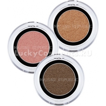 Тени с глиттером Nature Republic By Flower Eye Shadow Glitter