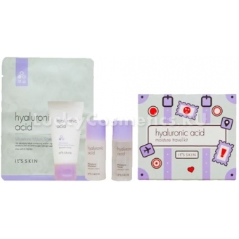 Миниатюрный набор для ухода за кожей It's Skin Hyaluronic Moisture Travel Kit