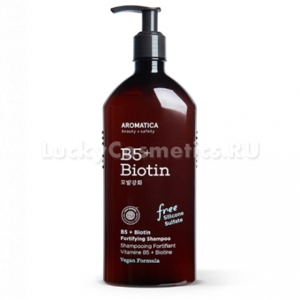 Укрепляющий шампунь с биотином Aromatica B5 Biotin Fortifying Shampoo