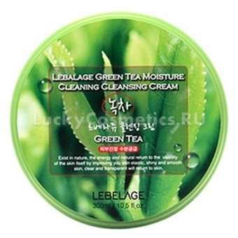 Крем для снятия макияжа с экстрактом зеленого чая Lebelage Green Tea Moisture Cleaning Cleansing Cream