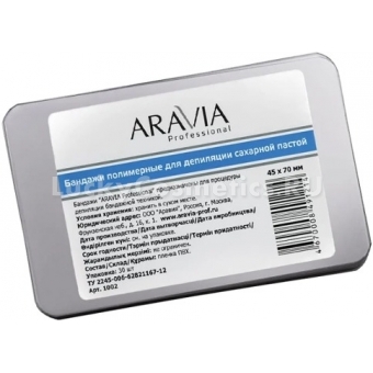 Бандажи Aravia Professional Полимерные бандажи для шугаринга