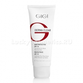 Крем увлажняющий защитный Gigi Derma Clear Cream Protective SPF-15