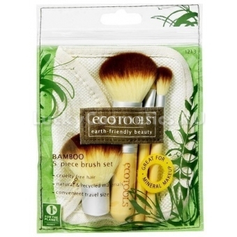 Набор кистей EcoTools Кисть EcoTools Bamboo 4 piece Brush Set 