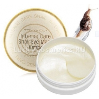 Патчи для глаз с экстрактом улитки Tony Moly Intense care snail eye mask jumbo