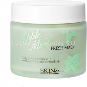 Отшелушивающая маска для лица с яблоком и мятой Skin79 Apple Mint Fresh Mask