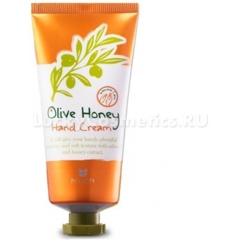 Медовый крем для рук с оливой Mizon Olive honey hand cream 50 ml