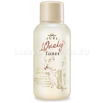 Смягчающий тонер с успокаивающим эффектом Mizon Lovely Pure toner 120 ml