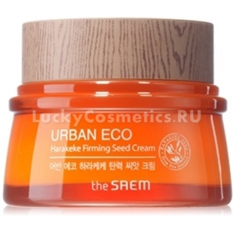 Восстанавливающий крем с экстрактом новозеландского льна The Saem Urban Eco Harakeke Firming Seed Cream