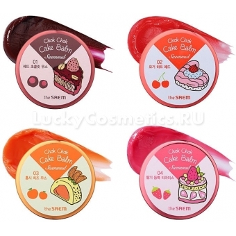 Увлажняющий бальзам для губ The Saem Saemmul Chok Chok Cake Balm