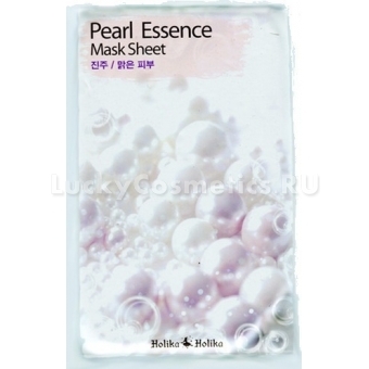 Маска на тканевой основе с экстрактом жемчуга Holika Holika White Pearl Mask