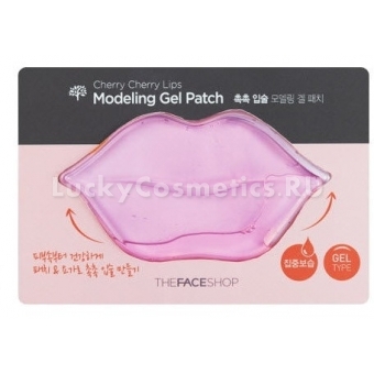 Маска-патч для губ The Face Shop Cherry Cherry Lips Modeling Gel Patch