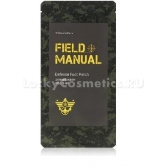 Патчи для пяток мужские Tony Moly Field Manual Defense Foot Patch