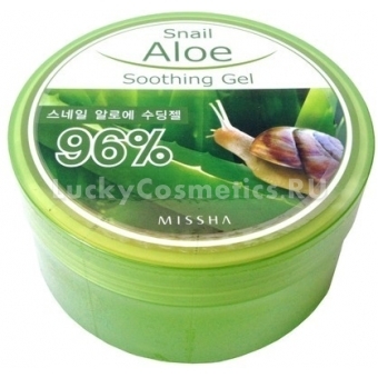 Успокаивающий гель для тела Missha Snail Aloe Soothing Gel