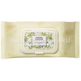 Очищающие салфетки The Saem Garden Pleasure Chamomile Cleansing Tissue