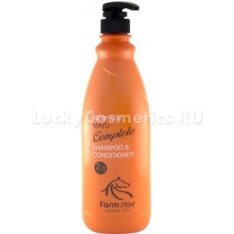 Кондиционирующий шампунь FarmStay Mayu Complete Shampoo and Conditioner