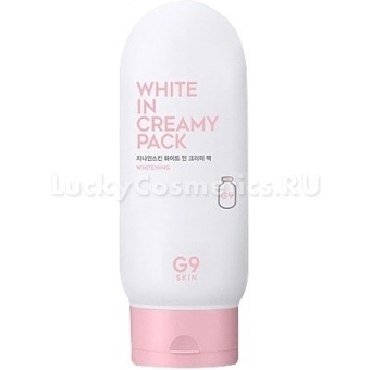 Отбеливающая маска G9Skin White In Creamy Pack
