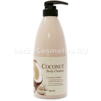 Гель для душа с экстрактом кокоса Welcos Coconut Body Cleanser