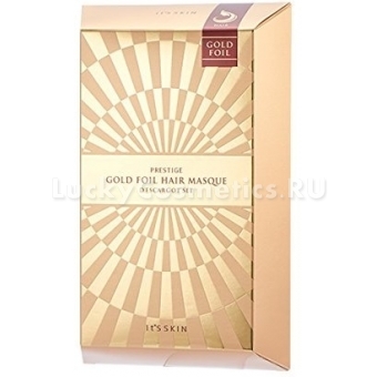 Маска для поврежденных волос It's Skin Prestige Gold Foil Hair Masque D'escargot