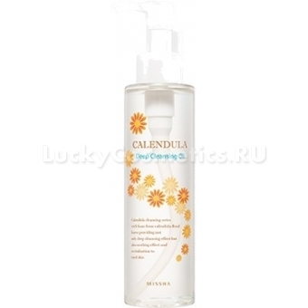 Гидрофильное очищающее масло для лица Missha Calendula Cleansing Oil