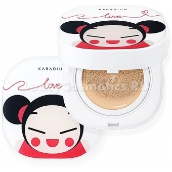 Увлажняющая основа - кушон Karadium Moisture Cover Cushion Pucca Edition