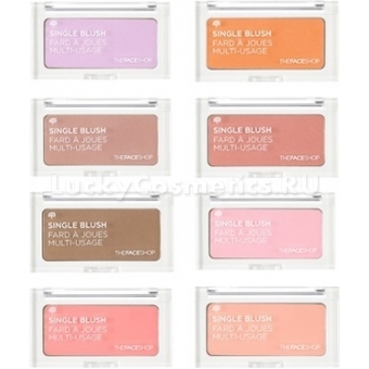 Компактные румяна The Face Shop Single Blush