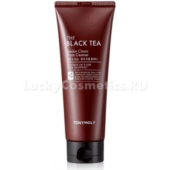 Антивозрастная пенка для умывания с чёрным чаем Tony Moly The Black Tea London Classic Foam Cleanser