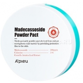 Компактная пудра с мадекасоссидом для проблемной кожи A'Pieu Madecassoside Powder Pact