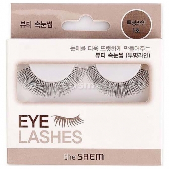 Накладные ресницы The Saem Eyelash Clear Line