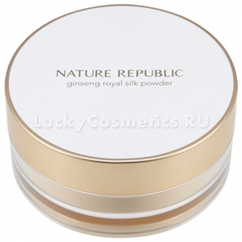 Пудра для лица Nature Republic Ginseng Royal Silk Powder SPF 26 PA+