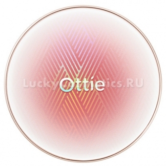 Тональный кушон с запасным блоком Ottie Objet D'art Tension Pact SPF50+ PA++++