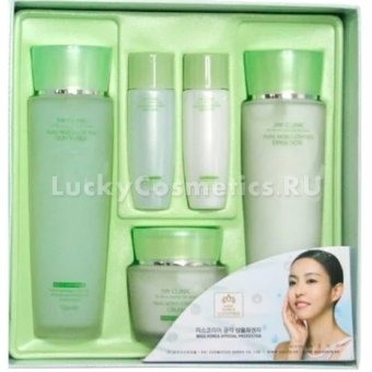 Набор для ухода за лицом 3W Clinic Snail Moist Control Skin Care 3 Set