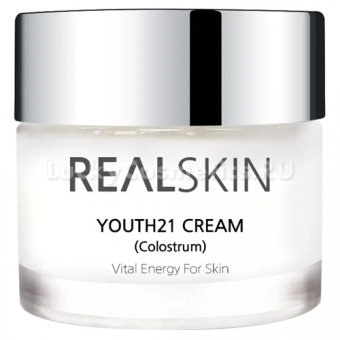 Осветляющий крем для лица Realskin Youth 21 Cream Colostrum