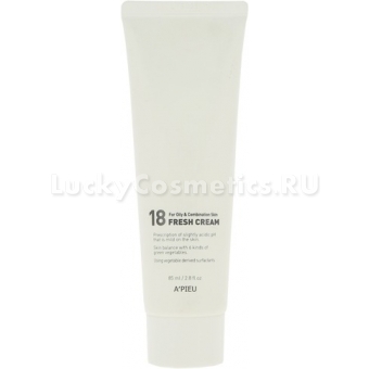 Крем для молодой кожи жирного или комбинированного типа A'Pieu 18 Fresh Cream for Oily and Combination Skin