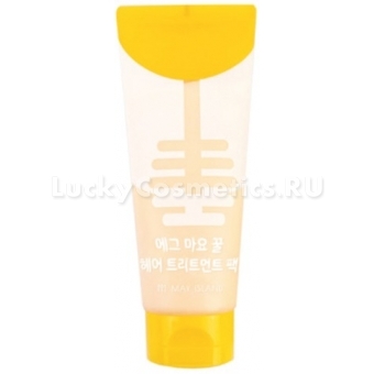 Маска для волос с мёдом и желтком May Island Egg Mayonnaise Honey Hair Treatment Pack