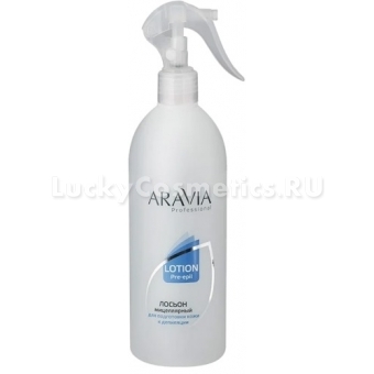 Лосьон Aravia Professional Мицеллярный лосьон для подготовки кожи к депиляции