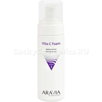 Очищающая крем-пенка Aravia Professional Vita-C Foaming