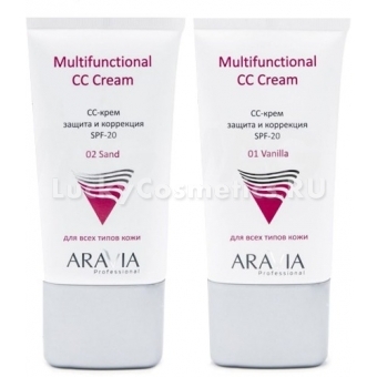 СС-крем солнцезащитный Aravia Professional Multifunctional CC Cream SPF 20