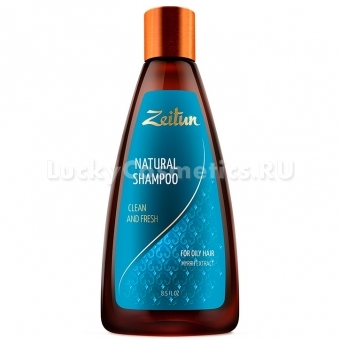 Освежающий шампунь для волос Zeitun Clean and Fresh Shampoo for Oily Hair Myrrh Extract