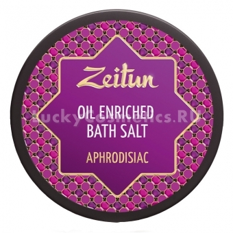 Ароматизированная соль для ванн Афродизиак Zeitun Aphrodisiac Oil Enriched Bath Salt