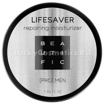 Мужской крем для сухой кожи Beautific Lifesaver Repairing Moisturizer