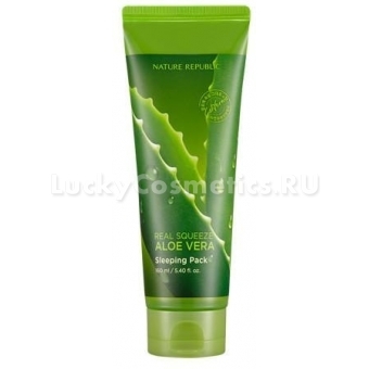 Ночная маска Nature Republic Real Squeeze Aloe Vera Sleeping Pack