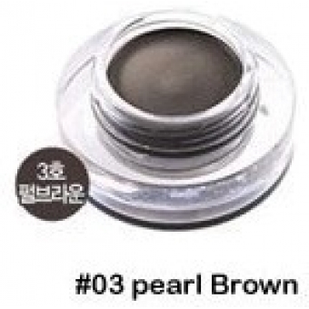 Гелевая подводка для глаз жемчужно-коричневая Tony Moly  Back Gel Eyeliner 3 - Pearl Brown