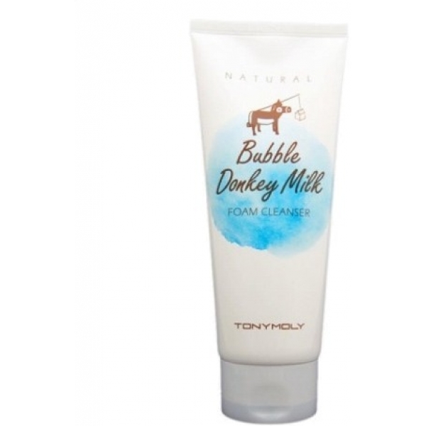 Tony Moly Natural Bubble Donkey Milk Foam Cleanser