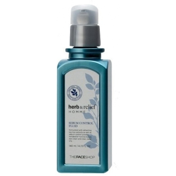 The Face Shop Herb and Relief Homme Sebum Control Fluid
