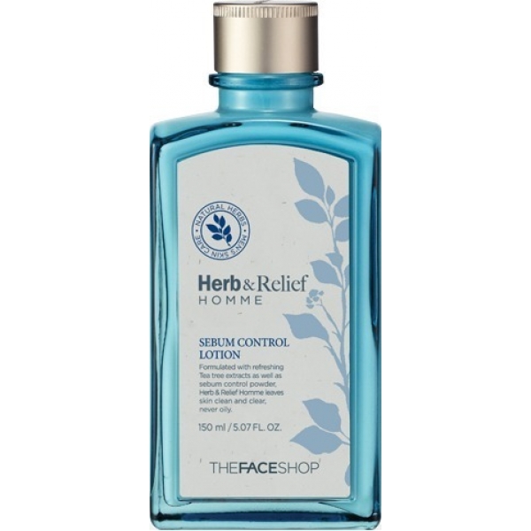 The Face Shop Herb and Relief Homme Sebum Control Lotion